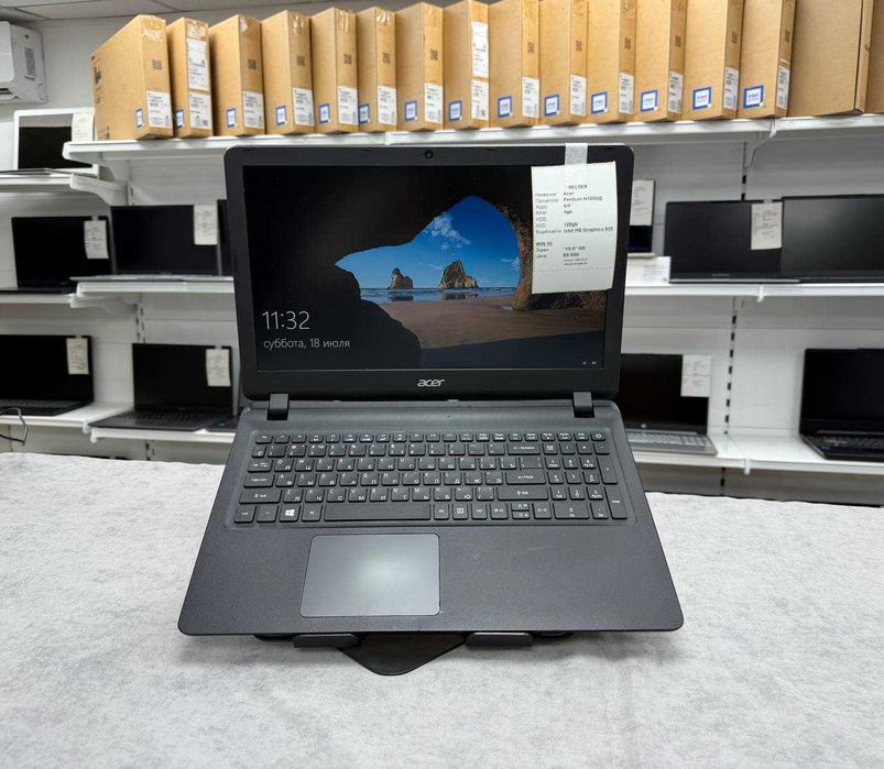 ACER Pentium/ОЗУ4/ssd 128/ бюджетный ноутбук для офиса