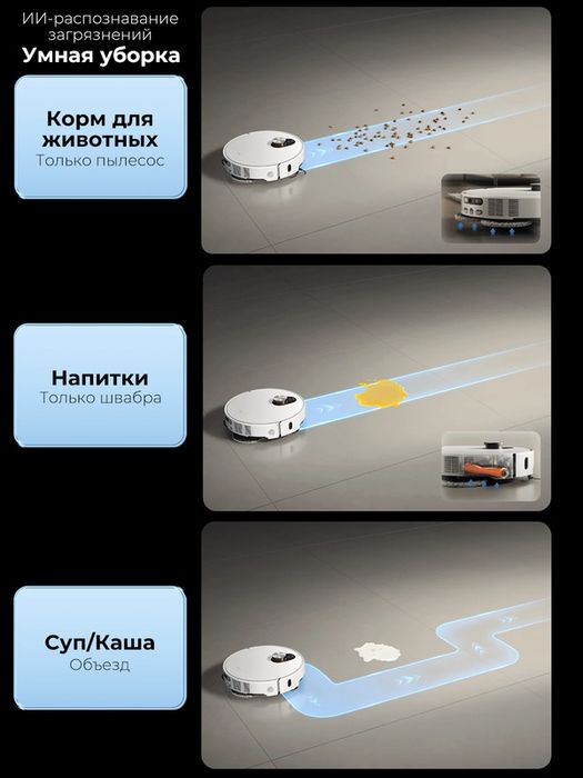 Робот-пылесос Xiaomi Robot Vacuum 5 Pro EU, 20000Pa,