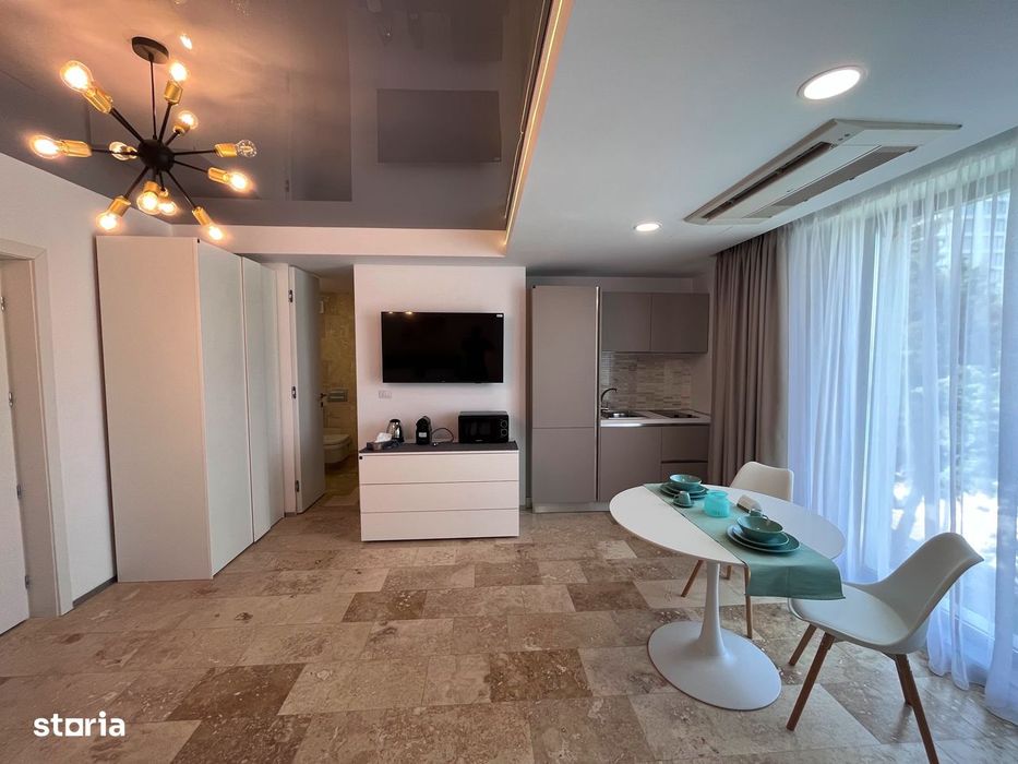 STUDIO, bloc Astria-Novum by the Sea, Olimp, parcare subterana inclusa