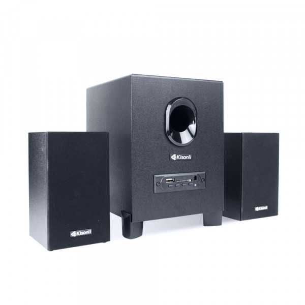 Колонки за компютър с буфер, блутут и дистанционно