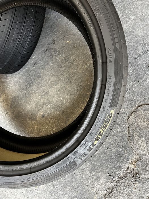 2 anvelope vara 265/35/21 , Continental , DOT 2022 , 6.2 mm