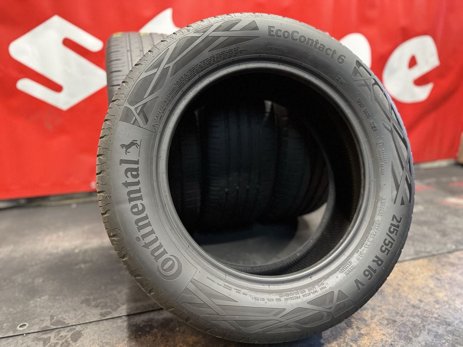 215 55 16, Летни гуми, Continental EcoContact6, 4 броя