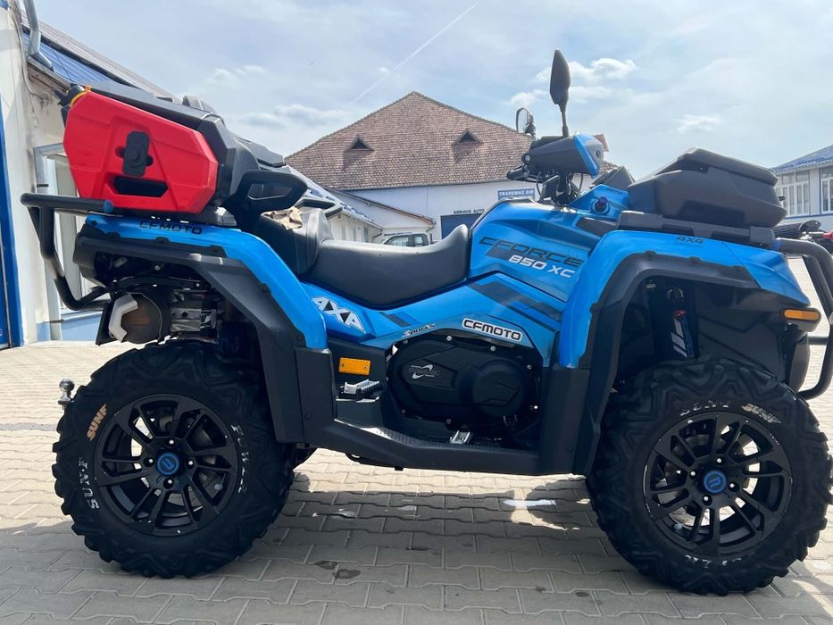 Vând cfmoto 850 cc xc anul 2023 km 7132 motoru rulează foarte bine sau dau la schimb cu atv oudes 0760065466