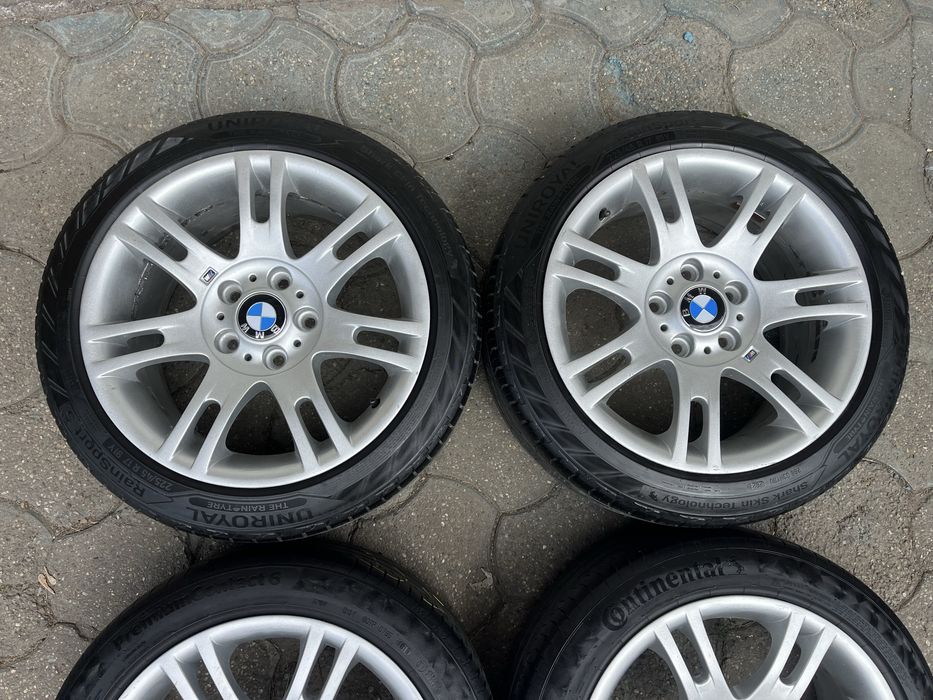 Jante aliaj 5x120mm, anvelope vara 205/50 R17, 225/45 R17 BMW E81, E87, F20, E46 E36