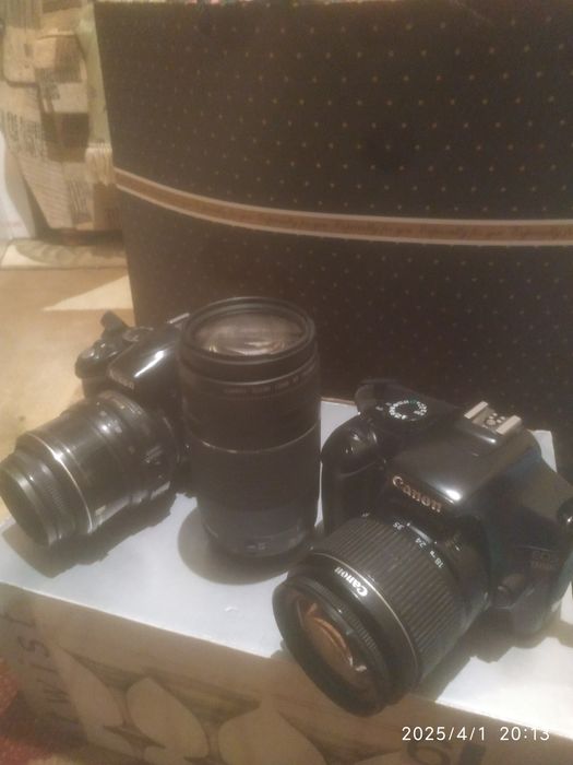 Фотоаппарат canon eos 1100, nikon D3000