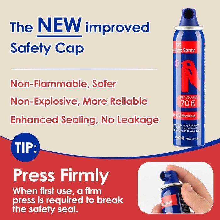 Кучегон Спрей за Спешна Намеса, Ефективен, Безвреден, Спира Атаки