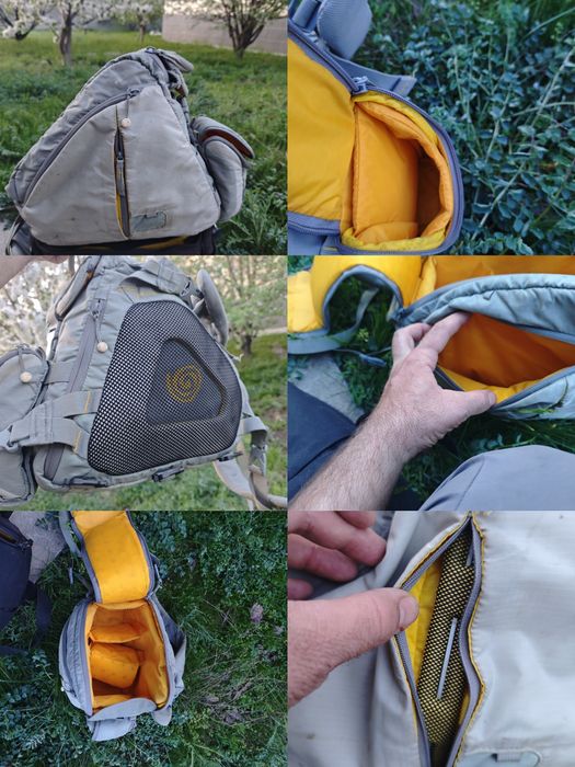 Фото сумки kata и рюкзак.