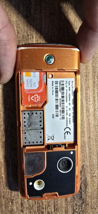 Telefon Colectie: Sony Ericsson W200i Orange