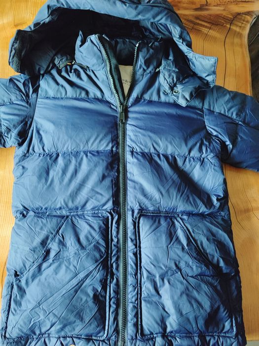 Топло зимно тъмносиньо яке с пух Denim & Supply Ralph Lauren пухенка