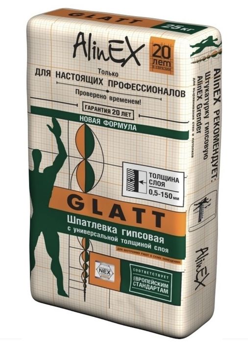 Шпатлевка Alinex