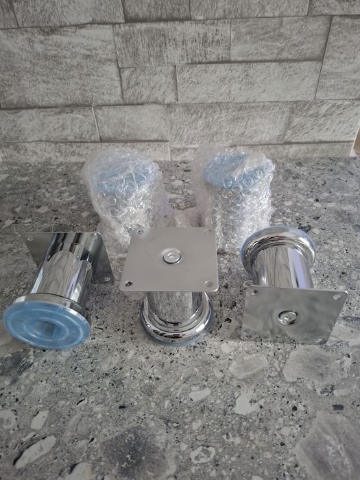 Picioare pat/ mobila  inox