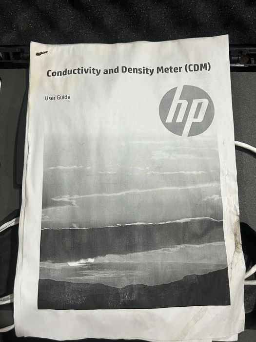 Conductivity and density meter cdm