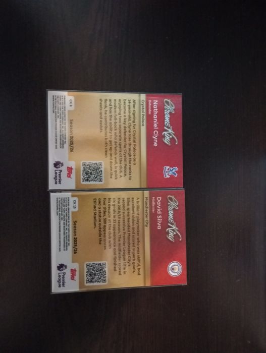 Карти от сезон 25 26 на колекцията premier league