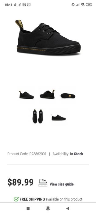 Pantofi sport Dr Martens