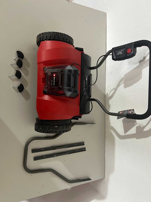 Einhell GE-HM 18/38 Li-Solo Power X-Change – Mașină de tuns gazon cilindrică 18V, lățime 38 cm
