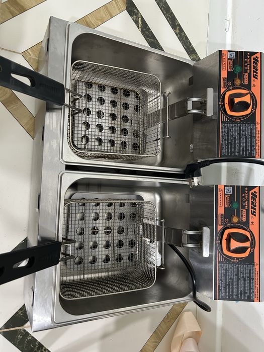 Фритюрница две секции