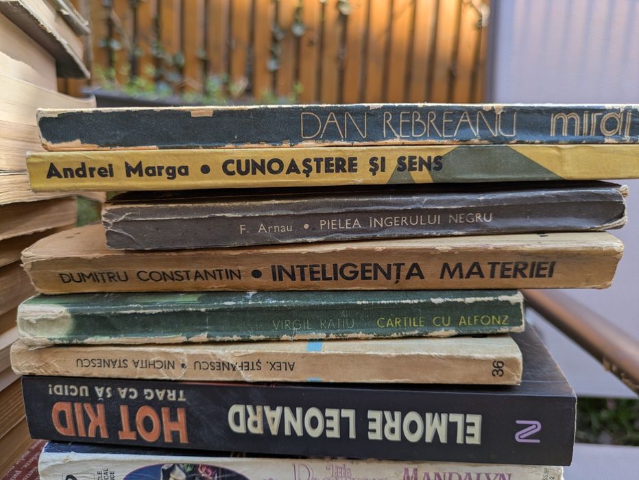 cărți diverse – literatură, istorie, economie 
Lot cărți d
