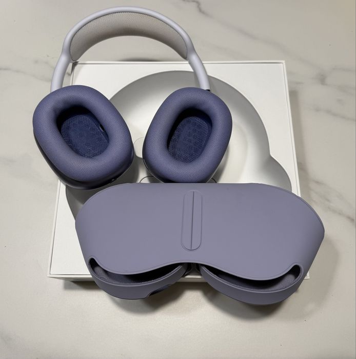 Casti Apple AirPods Max purple, Garantie 05.2027, Factura
