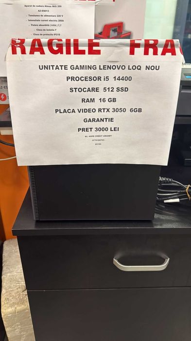 Hope Amanet P5  Unitate Gaming Lenovo LOQ    / produs nou