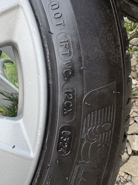 Jante 5x112 R16 cu anvelope de vara Michelin  205/55 R16