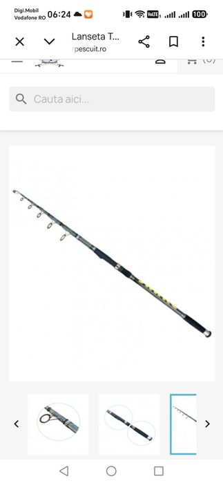 4 Lansete crap 3,9m  Baracuda Snacks