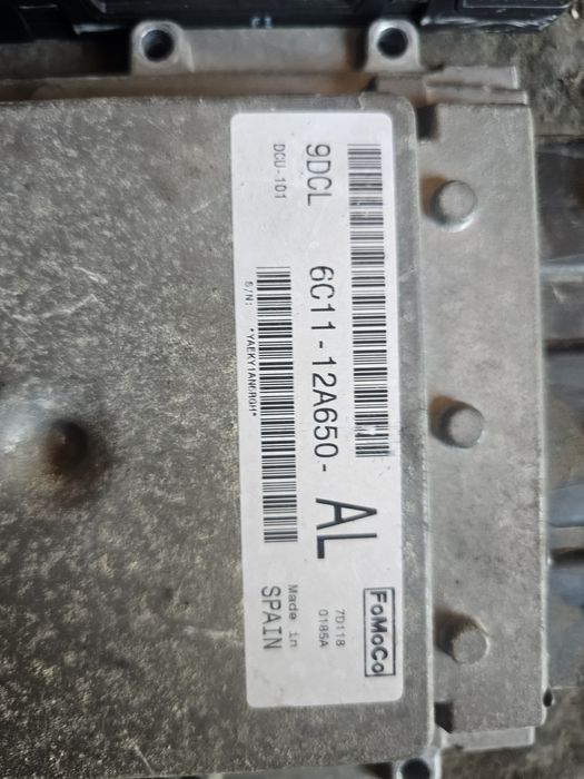 Kit pornireCalculator ECU 2.4 TDCI Ford Transit an 2006 - 2010 cod 6C11-12A650-Al