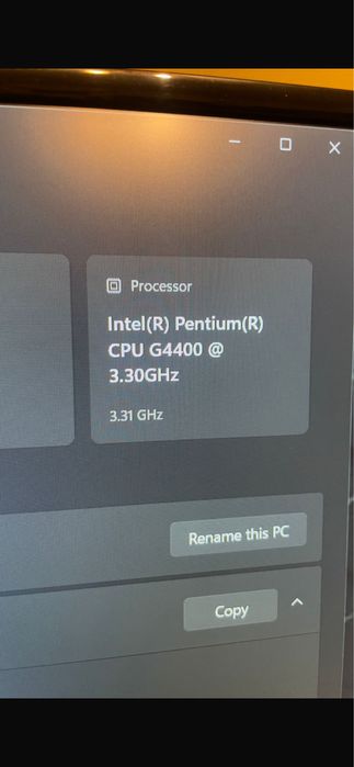 Unitate pc intel pentium g4400-3,3GHz