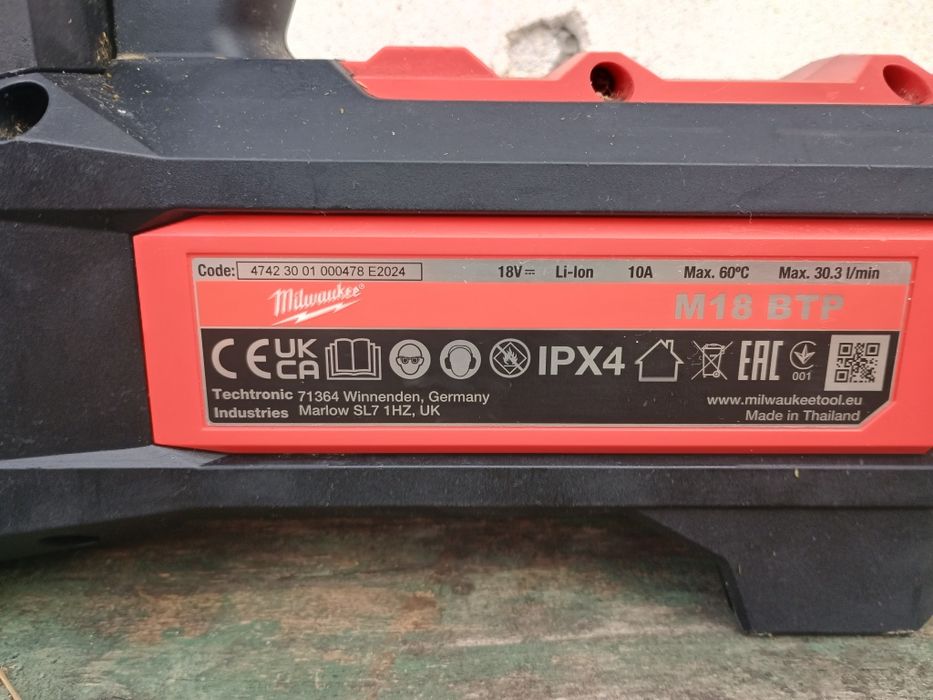 Pompa milwaukee btp pt transfer lichide