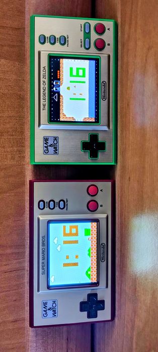 Ceas cu joc de mana Nintendo