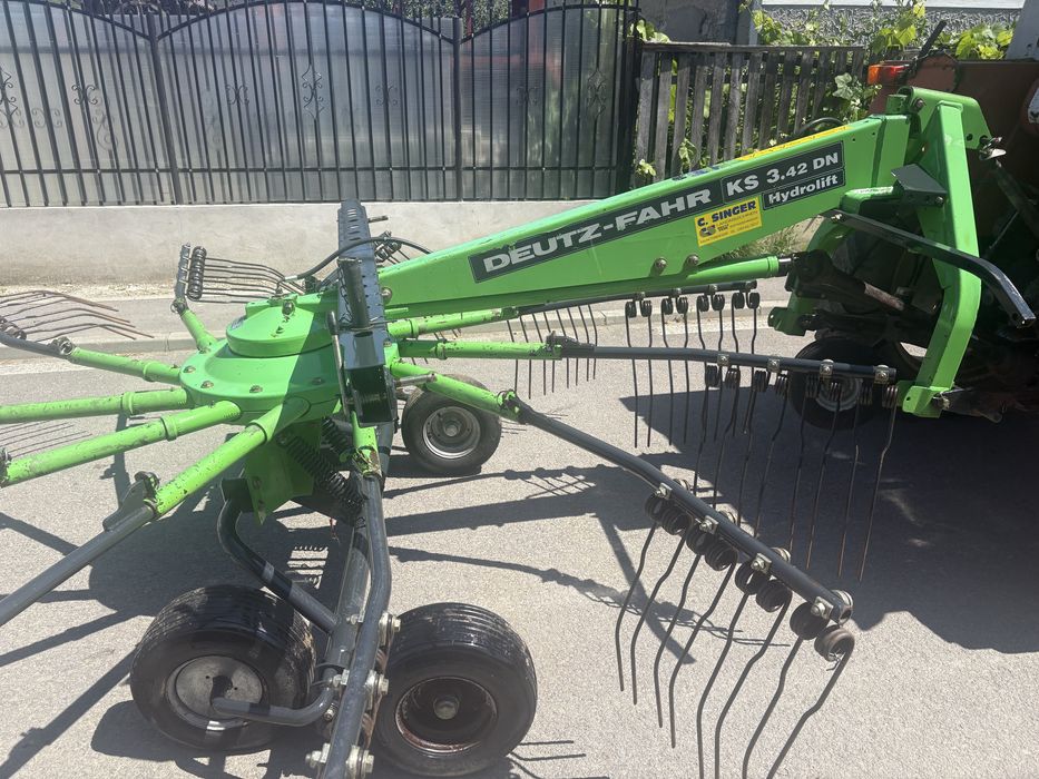 Grebla dupa tractor