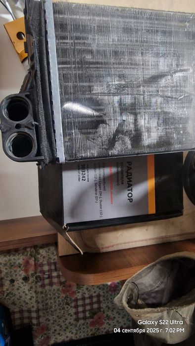 Радиатор печки ларгус (рено)