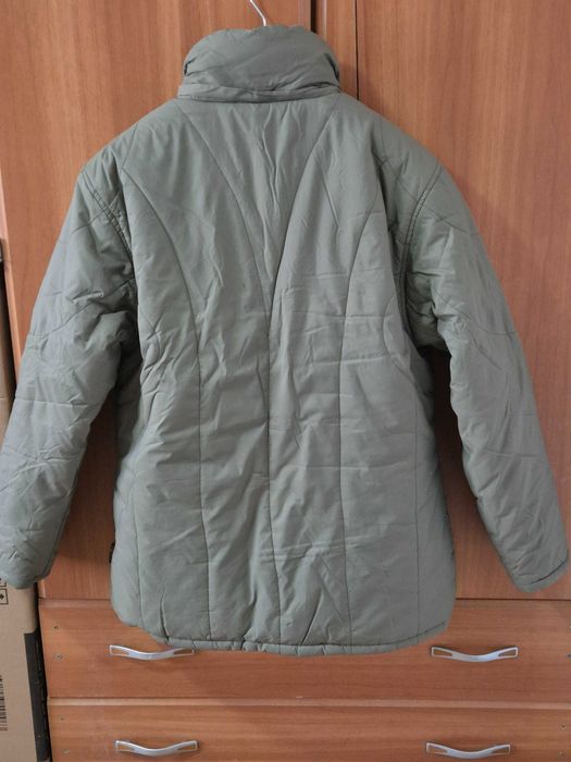 Jachetă matlasată verde-salvie, dama, brandul Gigabond, XL, impecabila