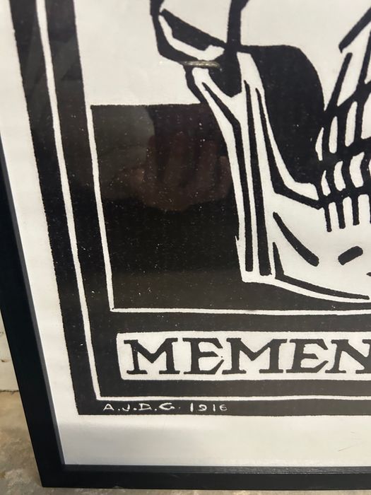 Постер за стена с рамка Memento Mori