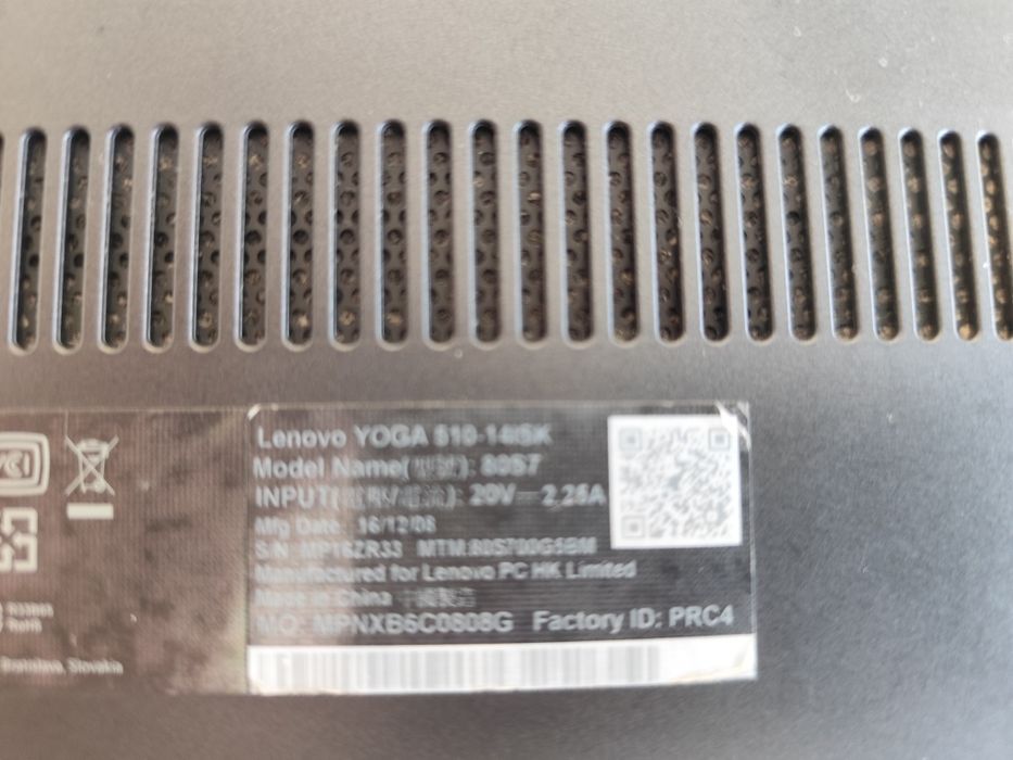 Лаптоп Lenovo Yoga 510-14ISK