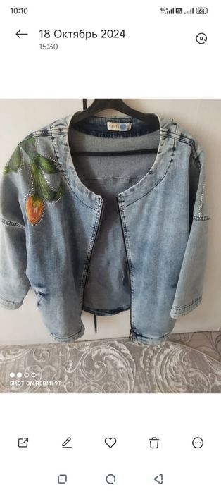 Продам джинсовую куртку
