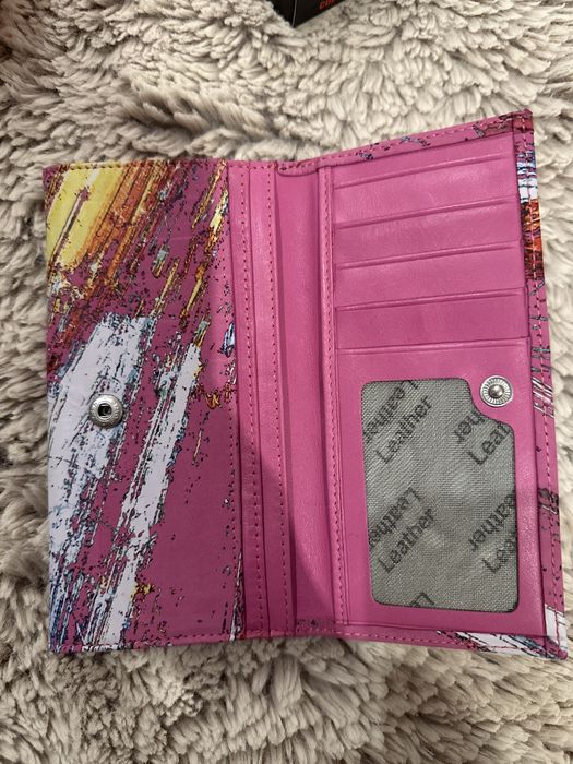 Кожено портмоне, ново