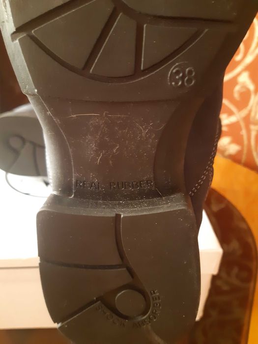 Продам ботинки подростковые REAL RUBBER