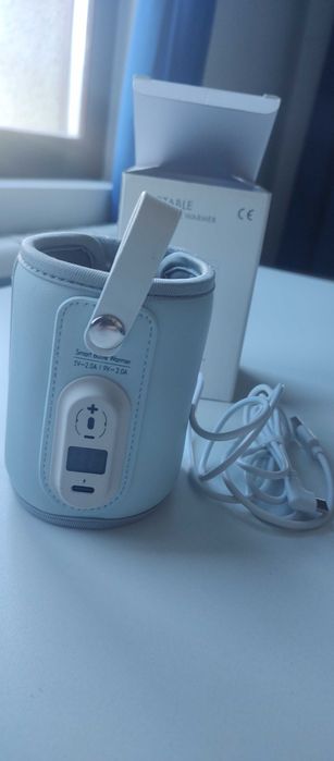 Преносим USB нагревател за бебешки шишета - като нов!