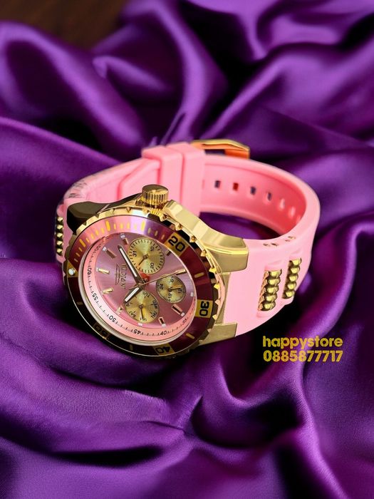 INVICTA Pink Lady 38 mm, Инвикта нов дамски часовник