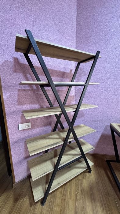 Полка лофт из профиля и лдсп