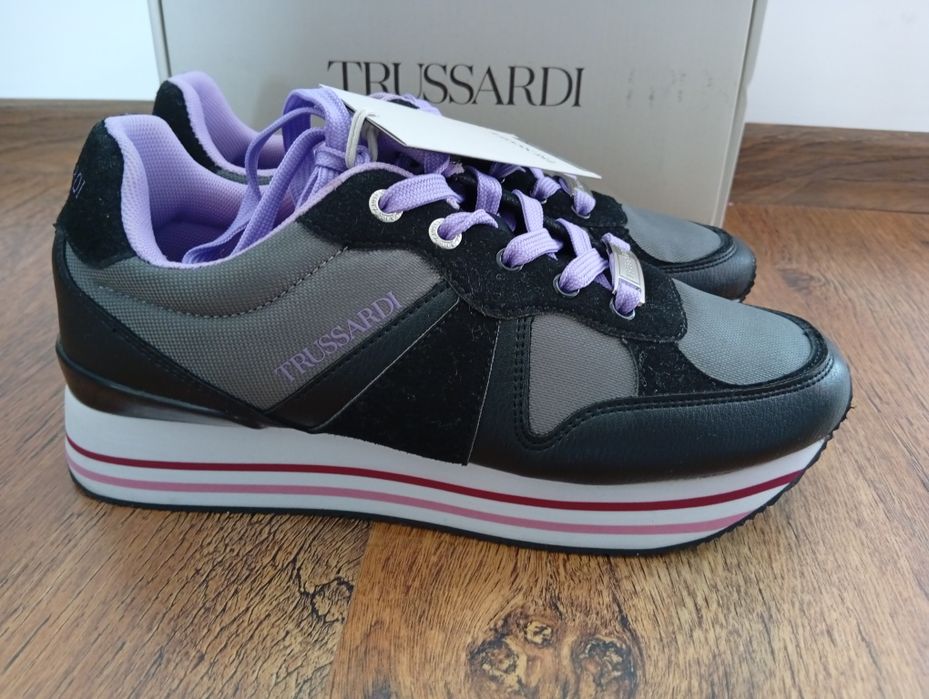 Trussardi women's sneakers  - дамски маратонки р-р 39 нови