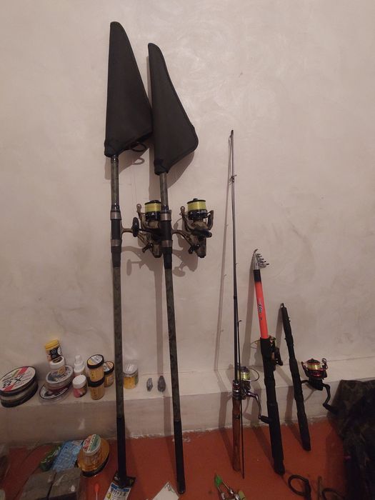 Удочки карповик в комплекте