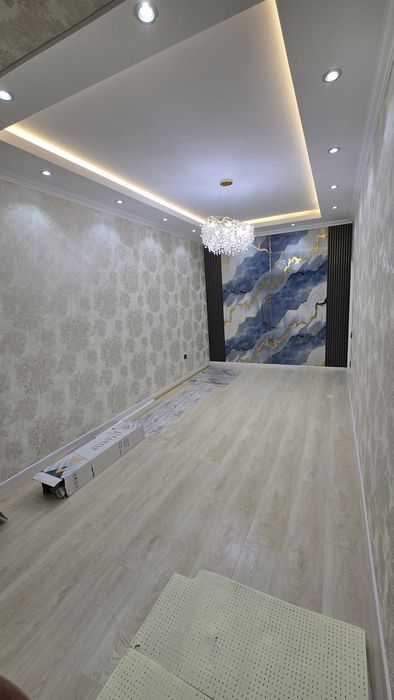 Сотилади Сергели новостройка 3/7/10 Евро ремонт