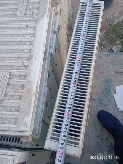Panelniy batareyalar bor 60 sm eniga 60 sm boyiga