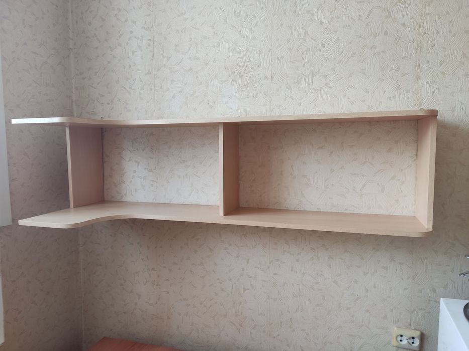 Стол угловой+полка угловая навесная