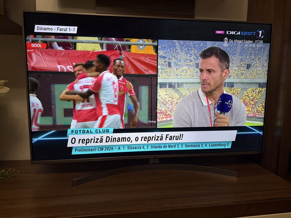 Smart Tv LG model 55UK7550 NanoCell 138 cm diagonala full metalic