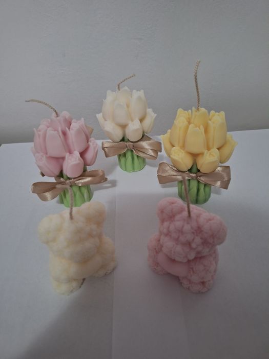 Lumânări colorate și parfumate !