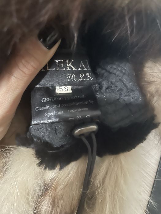 Шапка чернобурка