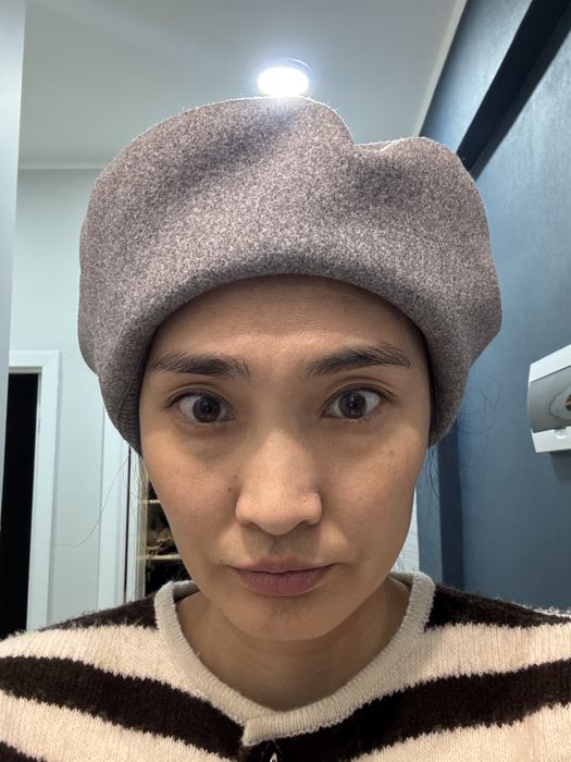 Кашемир шапка берет