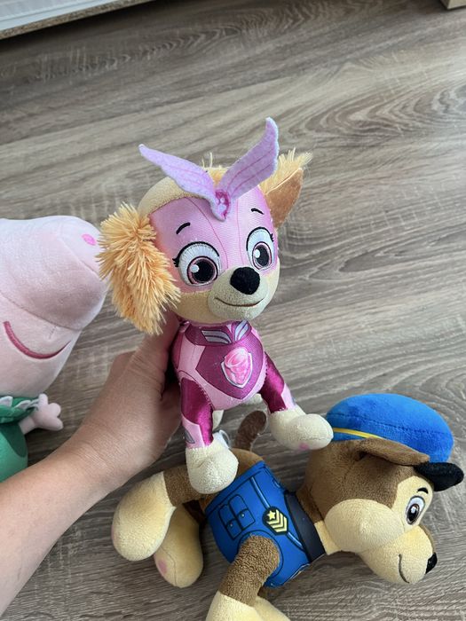 Лот плюшени играчки Пес патрул Пепа пиг/ Paw patrol, Peppa pig